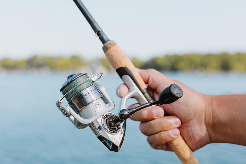 Pflueger Trion Spinning Reel, Size 30 Fishing Reel, Right/Left Handle Position, Graphite Body and Rotor, Corrosion-Resistant, Aluminum Spool, Front Drag System,Silver - Image 3